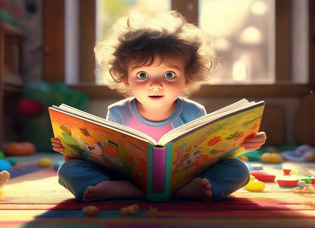 儿童读书简笔画、儿童读书 简笔画