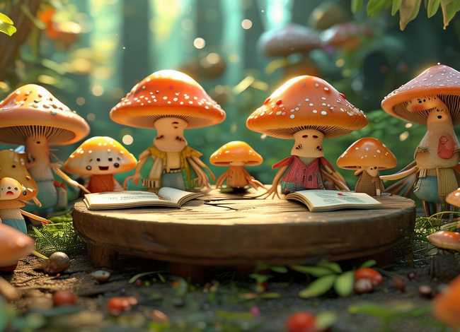 蘑菇故事绘本（蘑菇幼儿园绘本故事教案）