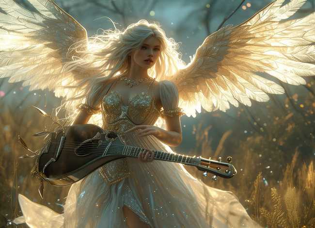 童话故事天使的故事；天使的神话故事