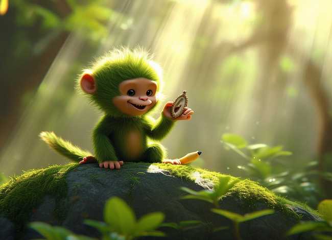 说谎的小猴子故事（说谎的小猴子故事视频）