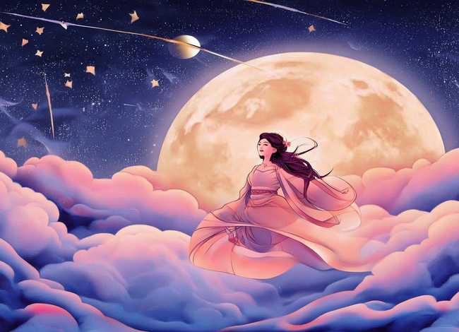 嫦娥奔月神话故事手抄报内容 - 嫦娥奔月神话故事手抄报内容怎么写