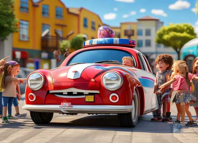 4-6岁儿童警车故事 警车幼儿故事大全集