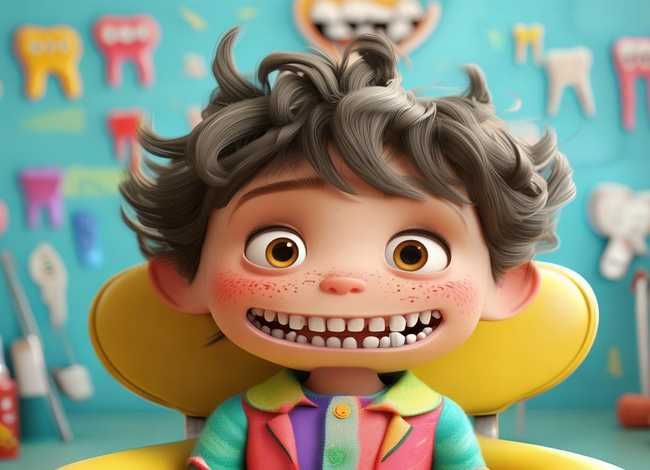 儿童换牙期牙齿长歪了怎么办、儿童换牙期牙齿长歪了怎么办图片