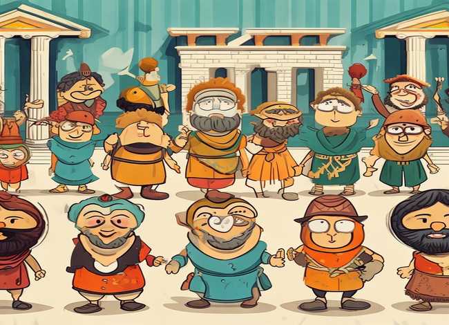 古希腊神话人物儿童画 - 古希腊神话人物儿童画图片 古希腊神话人物儿童画 - 古希腊神话人物儿童画图片