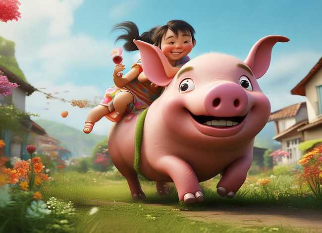 儿童故事猪八戒背媳妇 幼儿故事 猪八戒背媳妇