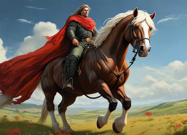 巨人马场正平 - 巨人骑马