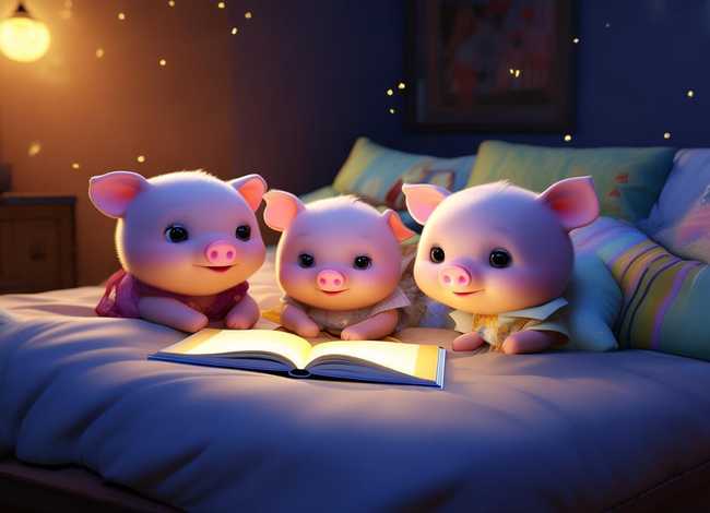 儿童故事大全睡前免费听三只小猪、少儿故事大全免费听故事三只小猪