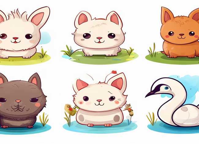 绘本故事简笔画6张 动物简单（绘本故事简笔画6张 动物简单又好看）