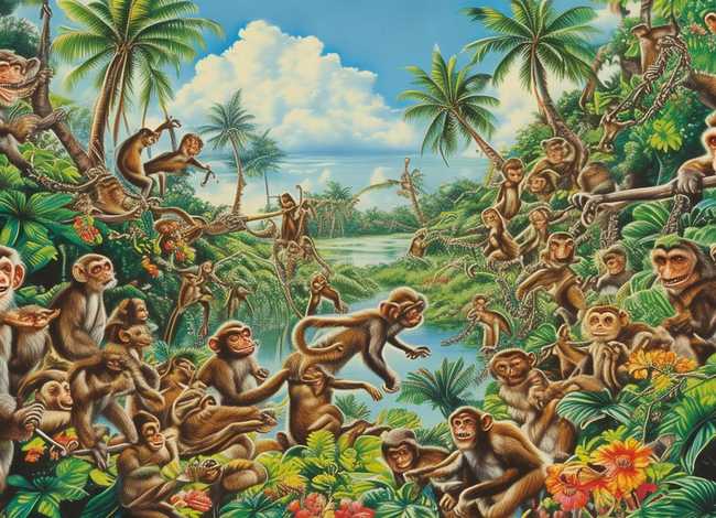 猴岛纪录片，猴岛纪录片八十年代