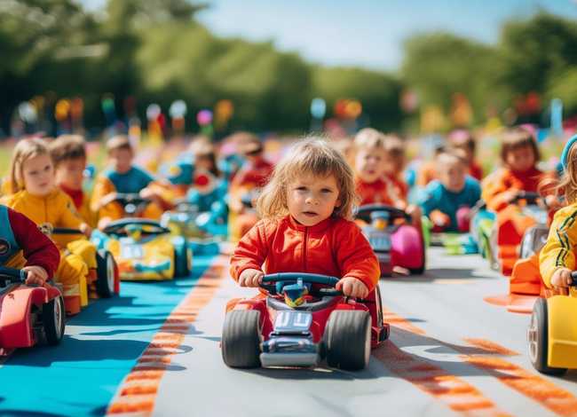 儿童赛车比赛的故事 - 关于赛车的幼儿故事