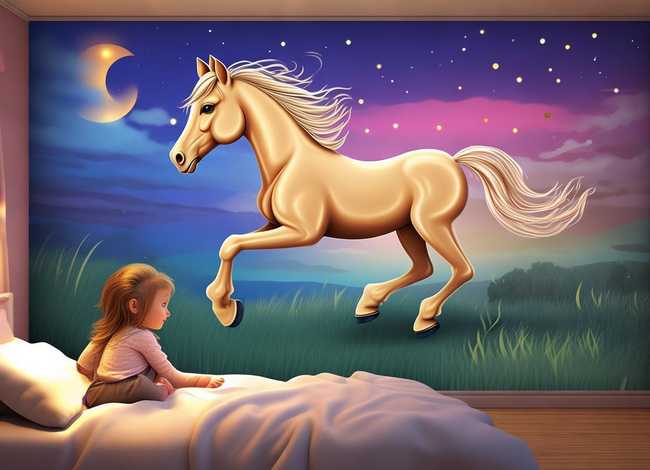 儿童睡前故事马的故事 - 睡前故事小马的故事