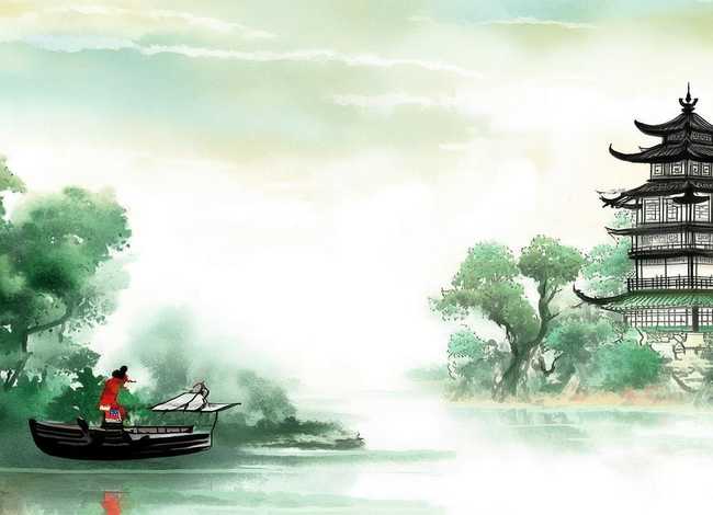 国画故事画，国画故事图片