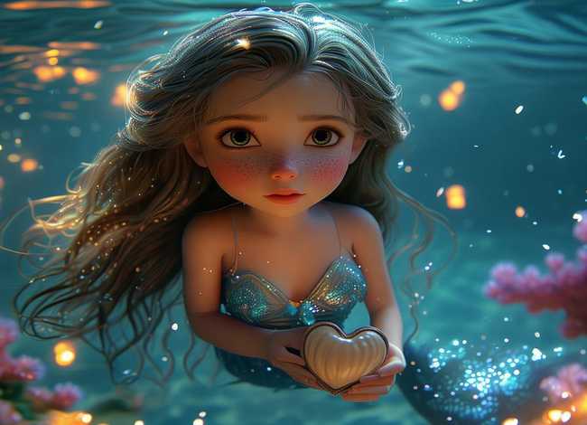 美人鱼儿童睡前小故事、小孩睡前故事美人鱼