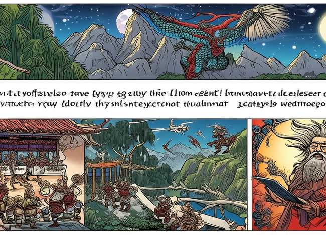 故事小报 中国古代神话故事小报