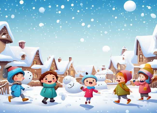 儿童下雪的故事视频、下雪的故事幼儿视频