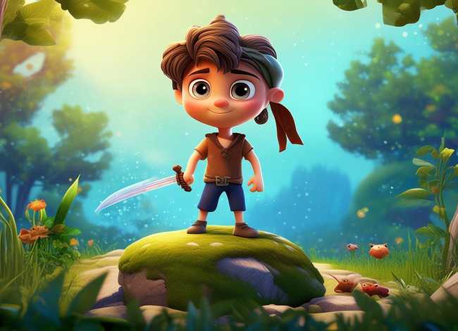 勇敢男孩儿童故事，勇敢的男孩子故事