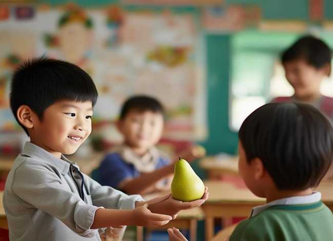 儿童故事孔融让梨的故事（孔融让梨的故事简单）