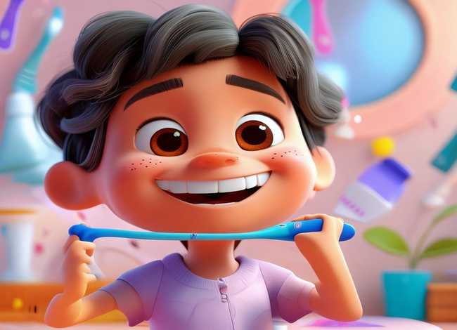儿童刷牙的正确方法视频 - 儿童刷牙的正确方法动画