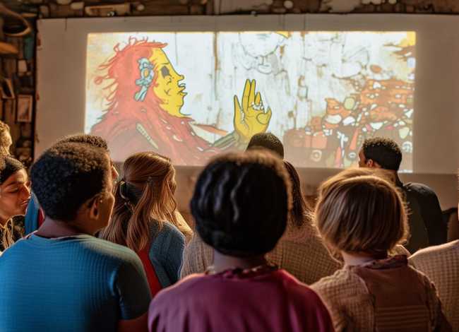 手语小故事视频 手语小故事视频素材