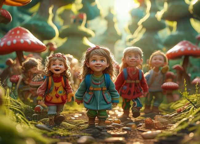 儿童冒险故事，幼儿故事冒险