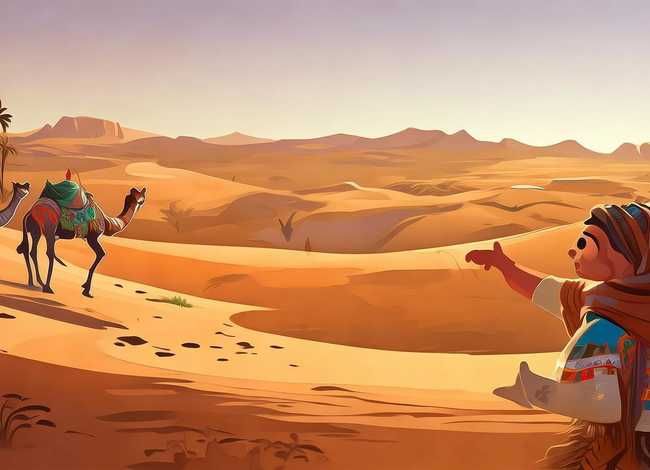 关于沙漠的绘本故事 关于沙漠的绘本故事图片