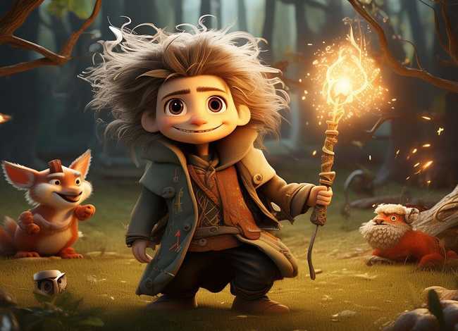 魔法师克鲁鲁儿童故事，魔法师克鲁鲁的故事