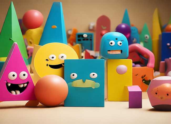 几何图形趣味故事、几何图形趣味故事图片