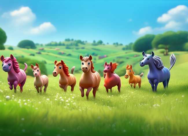 马儿童故事视频 - 少儿视频故事小马的故事