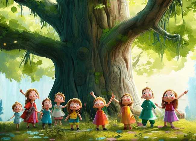 有关树的儿童故事；有关树的故事幼儿