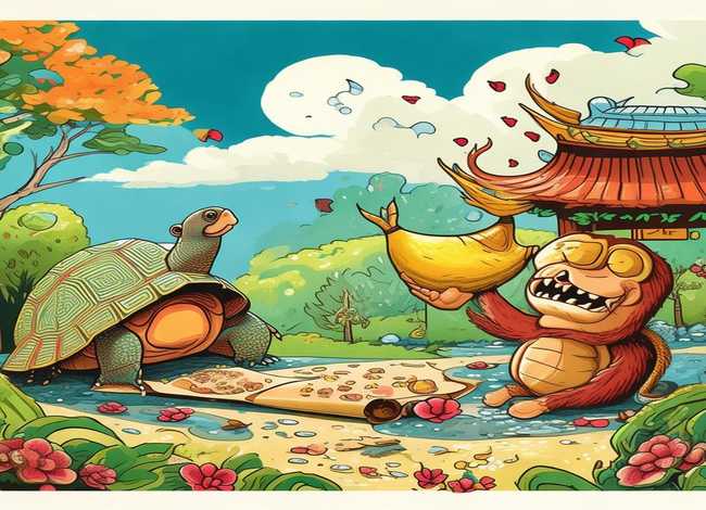 寓言故事成语故事儿童画（寓言成语故事画画）