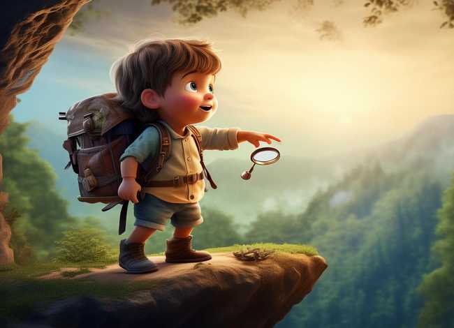 孩子探险文案（孩子探险文案短句）