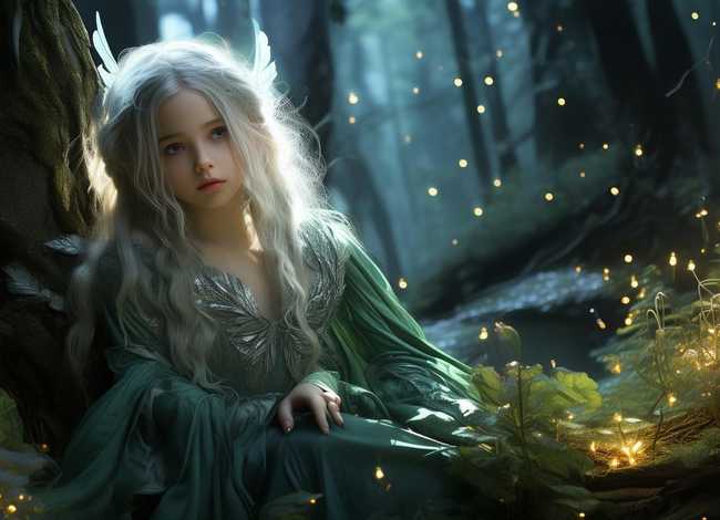 精灵的故事350个字；精灵的故事350个字数