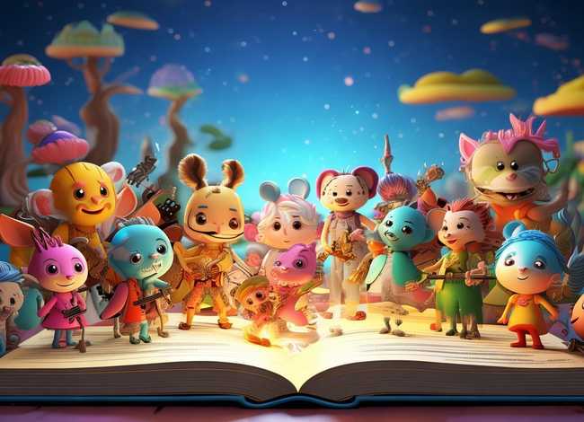 儿童课本故事有声版 儿童有声伴唱故事书