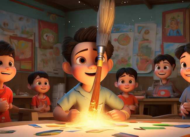 神笔马良的故事幼儿版，神笔马良的故事幼儿园版