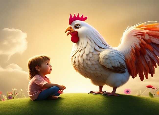 公鸡幼儿故事；关于大公鸡的幼儿故事