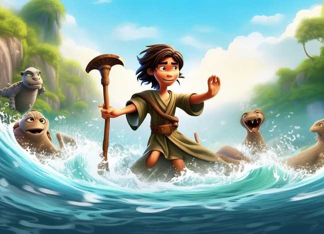 大禹治水的故事儿童版3分钟(大禹治水的故事动画视频) 大禹治水的故事儿童版3分钟(大禹治水的故事动画视频)