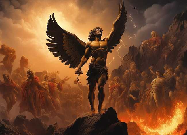 普罗米修斯故事的起因，普罗米修斯故事的起因经过结果是什么分别对应哪些段落