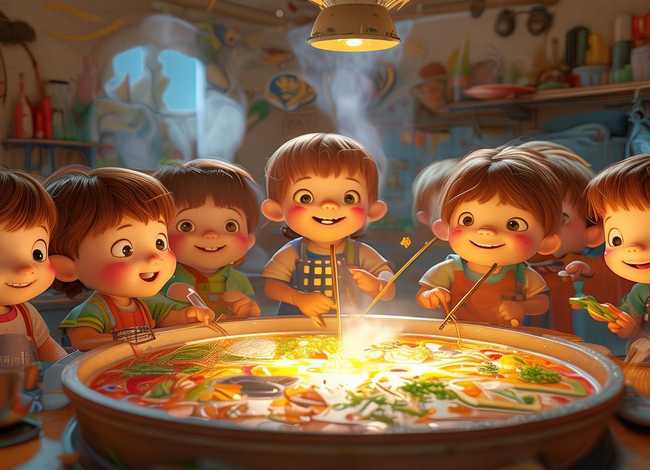 火锅的儿童故事 - 有关火锅的幼儿故事