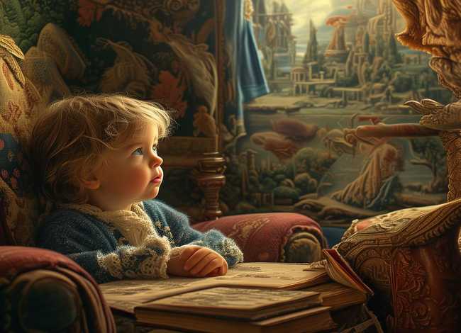 听故事绘画，听故事绘画模板