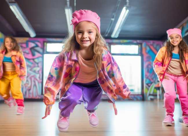 街舞教学 基本舞步儿童女 街舞教学儿童女生版