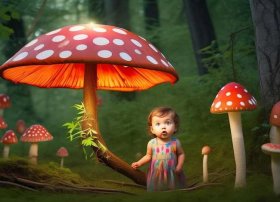 儿童故事蘑菇伞意思；蘑菇伞幼儿故事