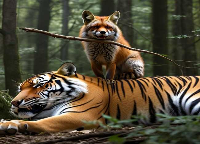 狐假虎威成语故事内容 - 狐假虎威成语故事主要内容