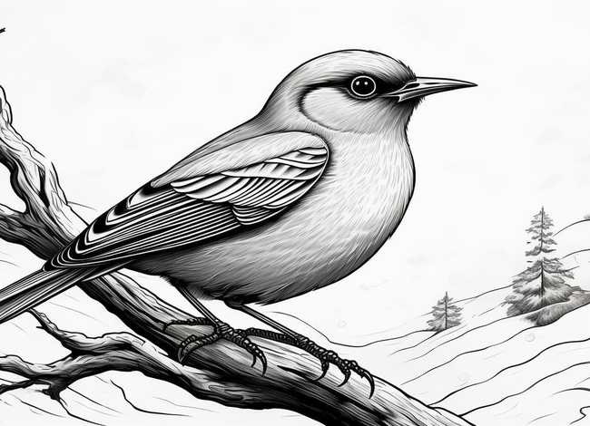 寒号鸟的故事图片 寒号鸟的故事图片简笔画