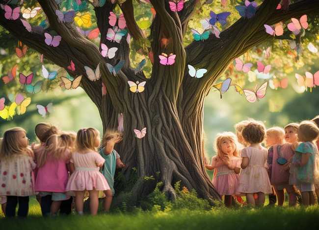 蝴蝶故事儿童 - 幼儿蝴蝶故事