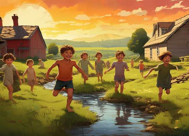 关于乡村儿童生活的故事（关于乡村儿童生活的词）