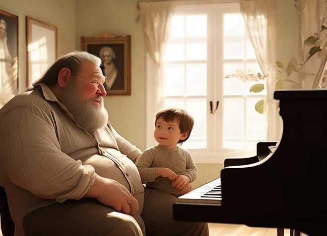 给小孩讲故事听贝多芬；给小孩讲故事听贝多芬的故事