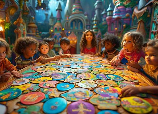 儿童故事拼图王国；拼图王国的故事