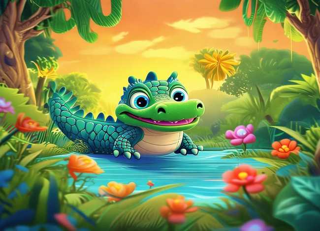 幼儿鳄鱼故事视频；幼儿小鳄鱼的故事视频