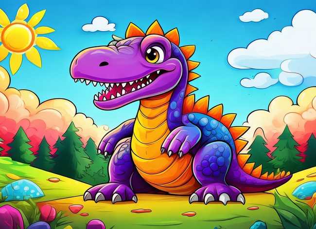 儿童简笔画恐龙涂颜色 - 儿童简笔画恐龙涂颜色怎么涂 儿童简笔画恐龙涂颜色 - 儿童简笔画恐龙涂颜色怎么涂