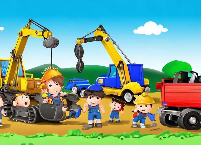 工程车辆儿童故事 工程车幼儿故事 工程车辆儿童故事 工程车幼儿故事